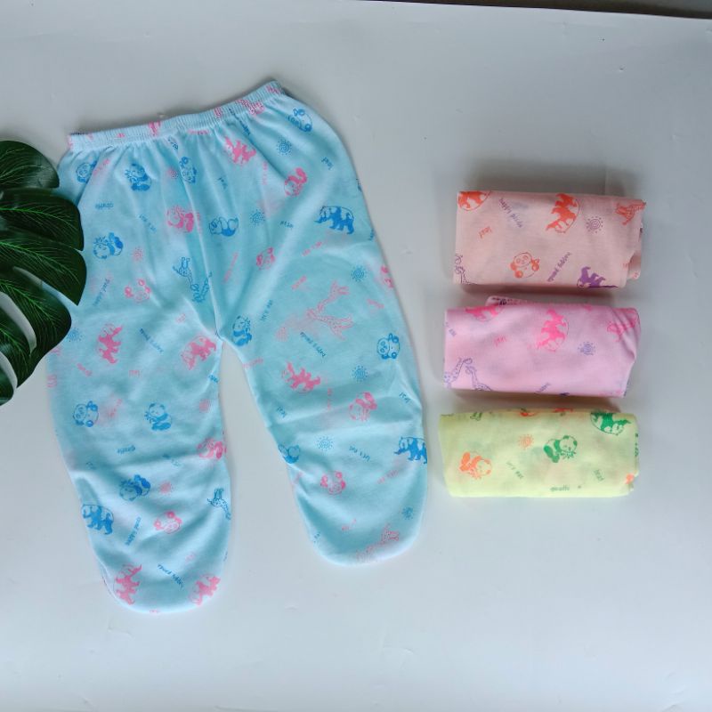 Obral 12 PCS Celana Panjang Bayi Fazya Tumpul