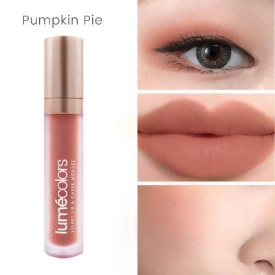 Lipstik Lumecolors Velvet Lip &amp; Cheek Mousse - Pumkin Pie