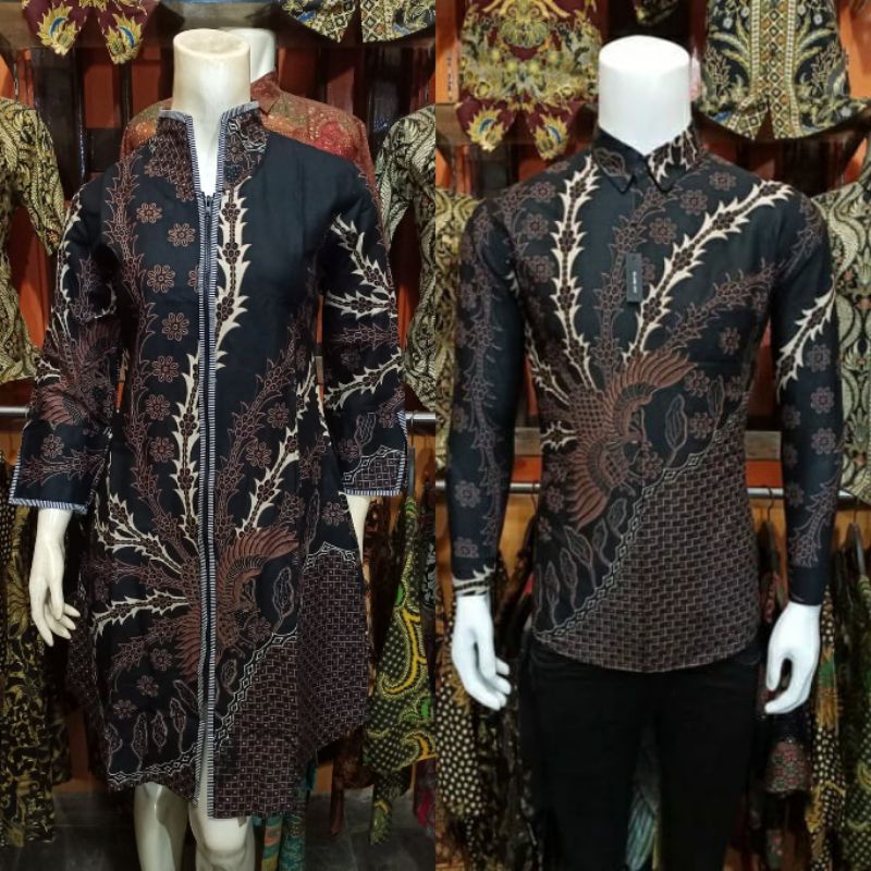 Batik Couple Modern Batik Couple  Tunik Batik Couple