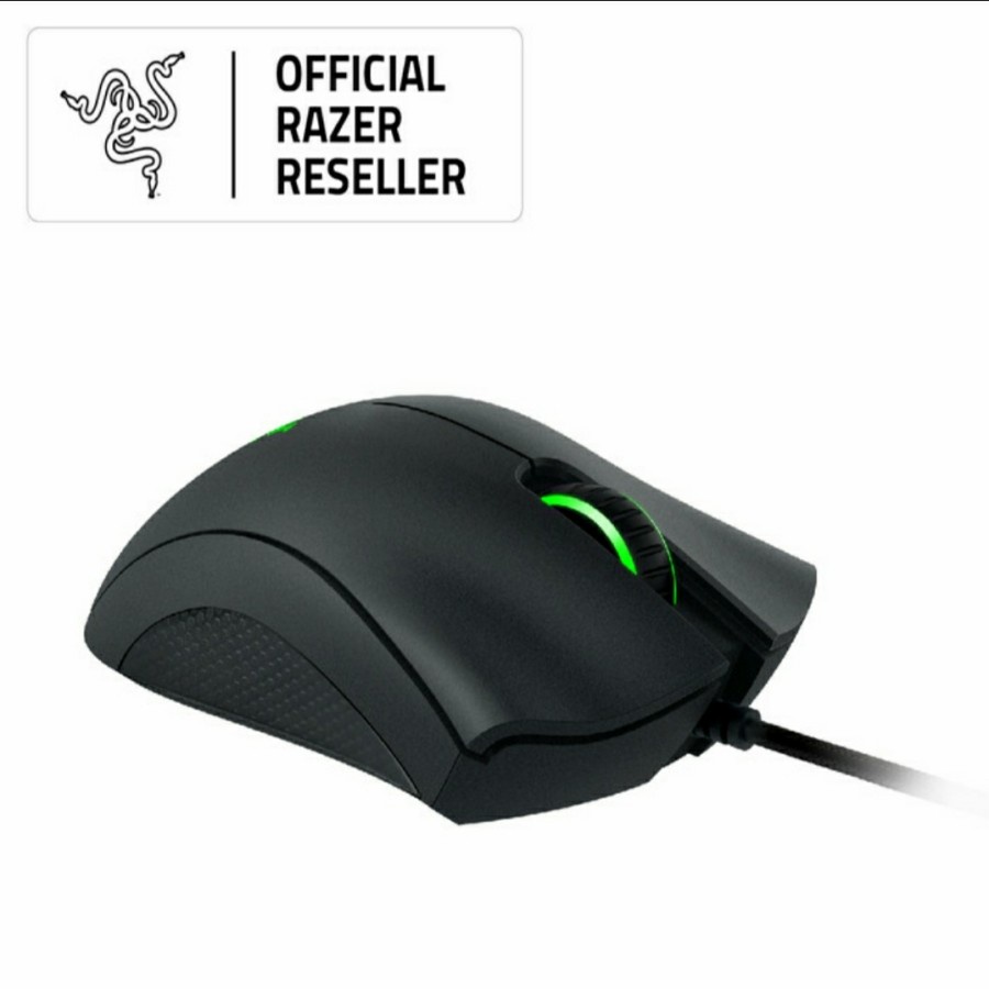 Razer DeathAdder Essential Black Gaming Mouse Wired 100% Ori Garansi Resmi