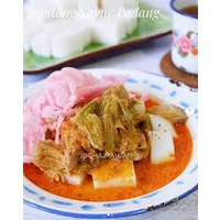

Ketupat/ lontong sayur padang