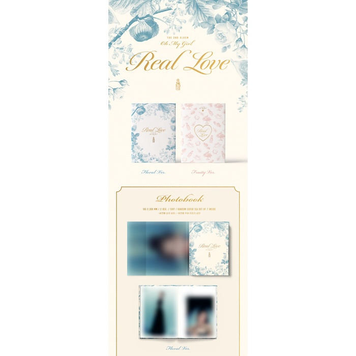 OH MY GIRL - 2nd Full Album Real Love