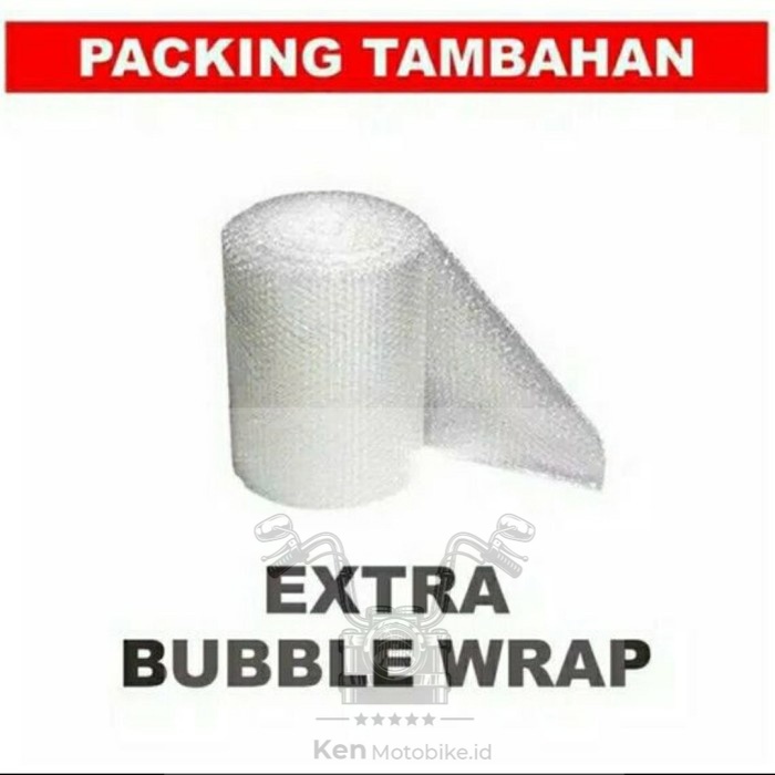 

Packing bubble warp TAMBAHAN (EXTRA AMAN)