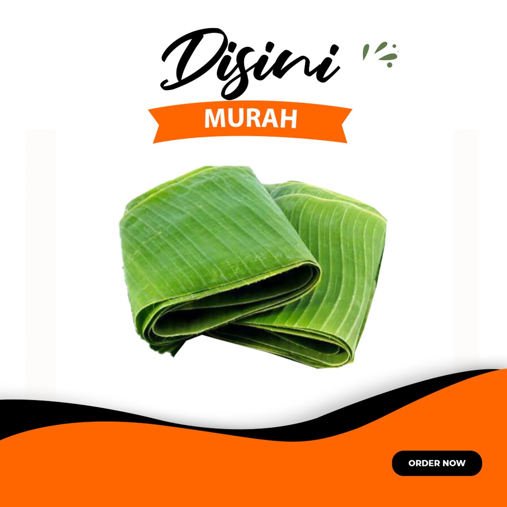 

daun pisang per ikat
