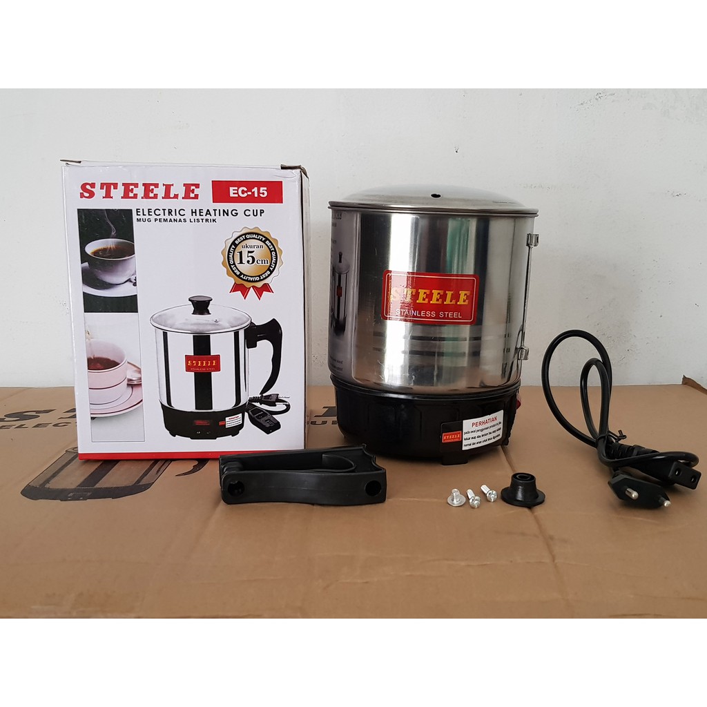 Mug Elektrik EC-15 cm/ Pemanas Air/ Elektrik Heating/ Teko Listrik