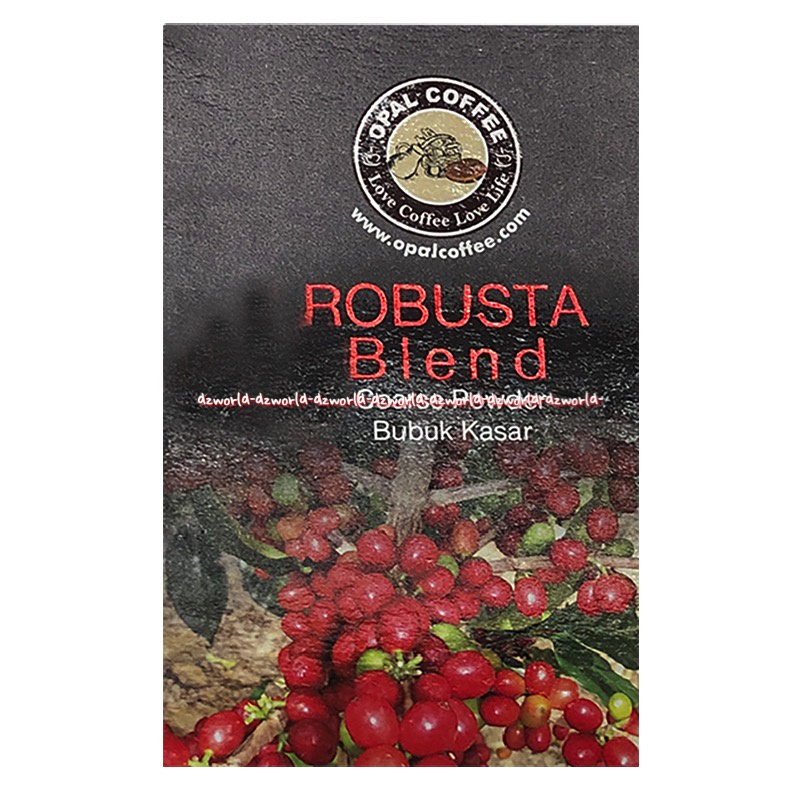 Opal Coffee Robusta Blend 250gr Coarse Powder Bubuk Kasar Coffee OpalCoffee Kopi Opal Rasa Robusta Bubuk