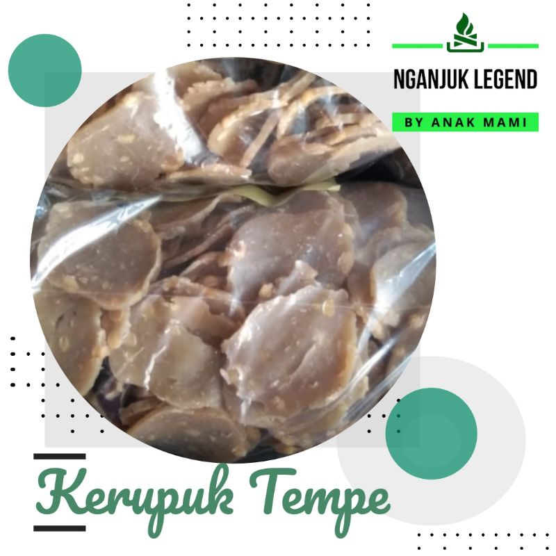 

Kerupuk Krupuk Kerecek Krecek Opak Tempe Bulat Mentah 1 kg