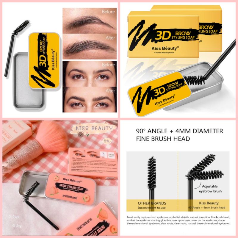 KISS BEAUTY 3D BROW STYLING SOAP 10 GRAM