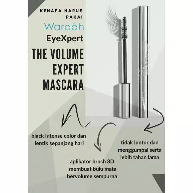 Wardah Volume Expert Mascara | Maskara