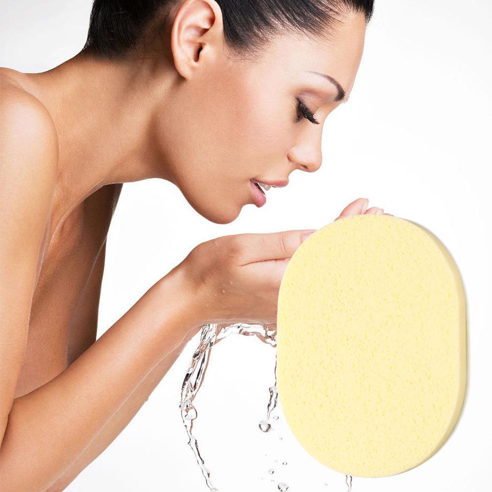 Preva Wash Face Sponge Pad Kosmetik Exfoliator Makeup Pembersih Wajah