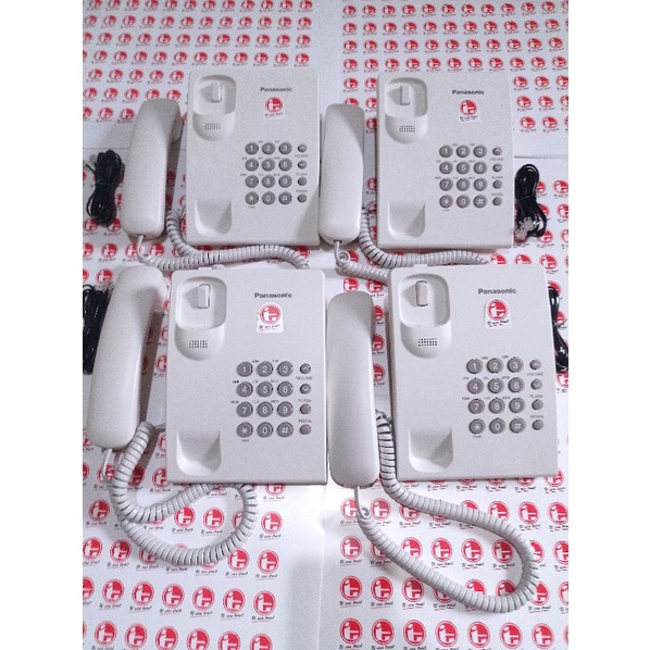 PESAWAT TELEPON KX-TS 505MX PUTIH SECOND Seperti baru 98% + klo ada Dus asli cuma No seri beda atau pake dus polos