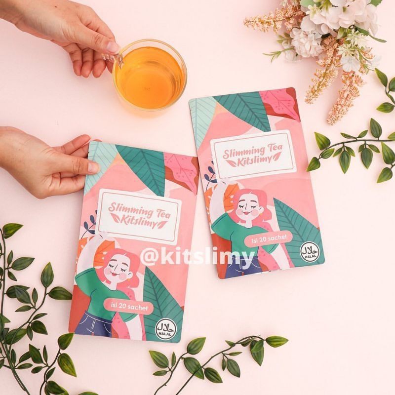 KITSLIMY SLIMMING TEA|| TEH PELANGSING TERBAIK
