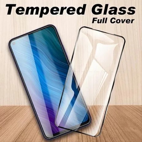 Tempred Glass KACA Full Lem Full Cover Samsung A03 Core/A01/A01S/A01 CORE/A2 CORE/A02/A02S/A03S Tempered Kaca Full Cover LIST BLACK