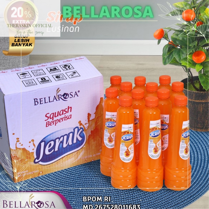

BELLAROSA SIRUP ISI12 BOTOL