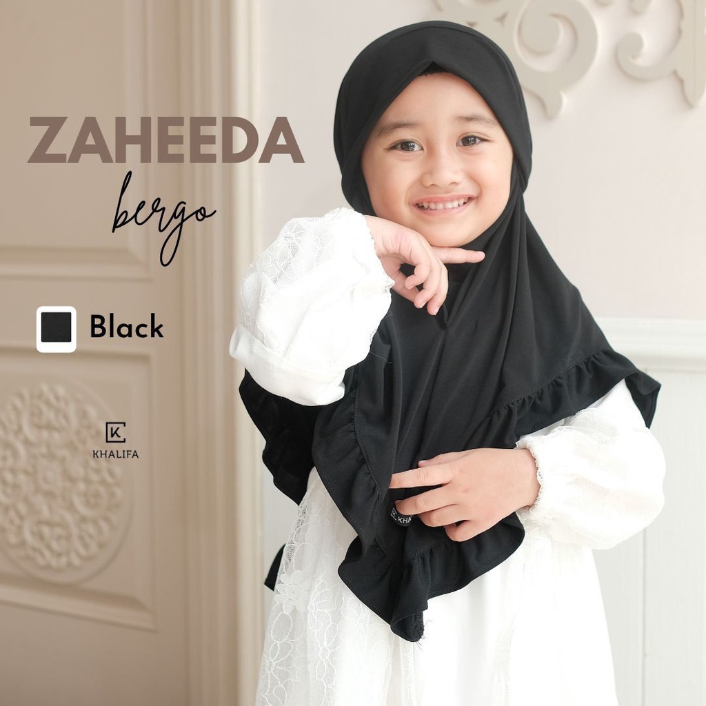 ZAHEEDA BERGO NIQOB ANAK/BERGO ANAK/BERGO NIQOB SYARI