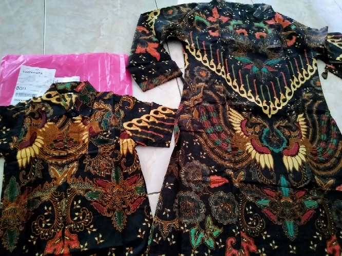 Best Sellee Batik Couple Dress Maudi Ulir Tunik Batik
