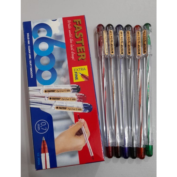 

BALLPOINT FASTER C600 | BALLPOIN FASTER 0,7 | POLPEN FASTER | FASTER C600 | PEN FASTER 0,7