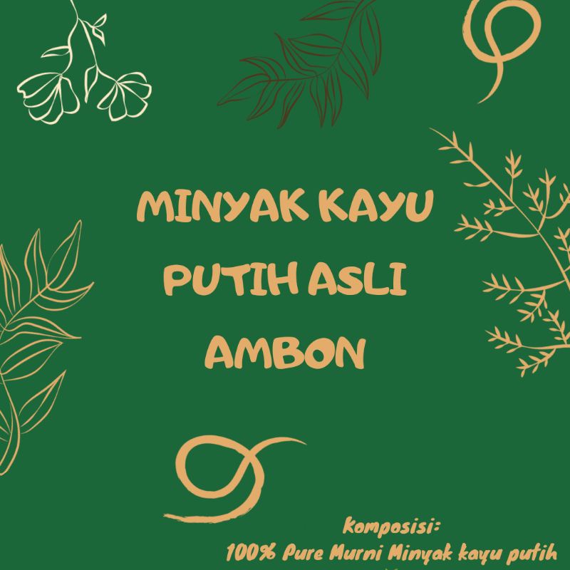 

Kayu putih ambon asli 100%