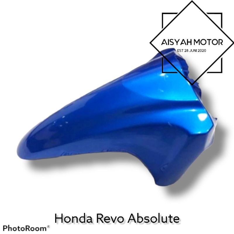 Spakbor Depan Honda Revo Absolute Warna Biru Tahun 2010