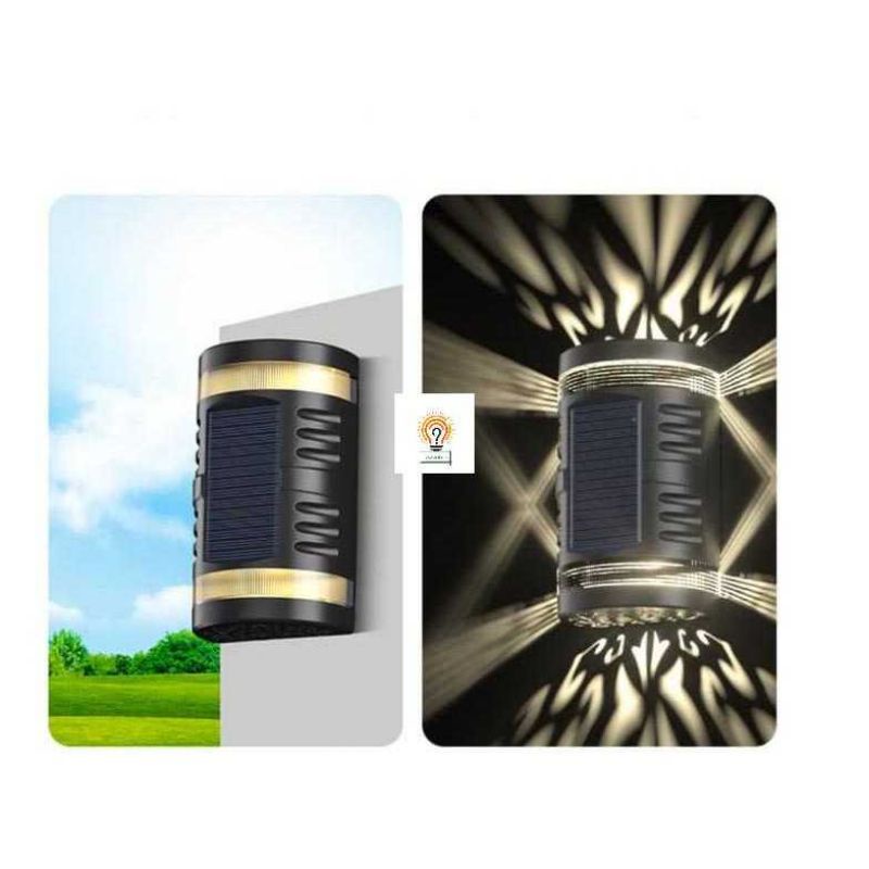 Lampu Dinding Solar Tenaga Surya Anti air Lampu teras Dekorasi Lampu Taman Lampu solar Outdoor