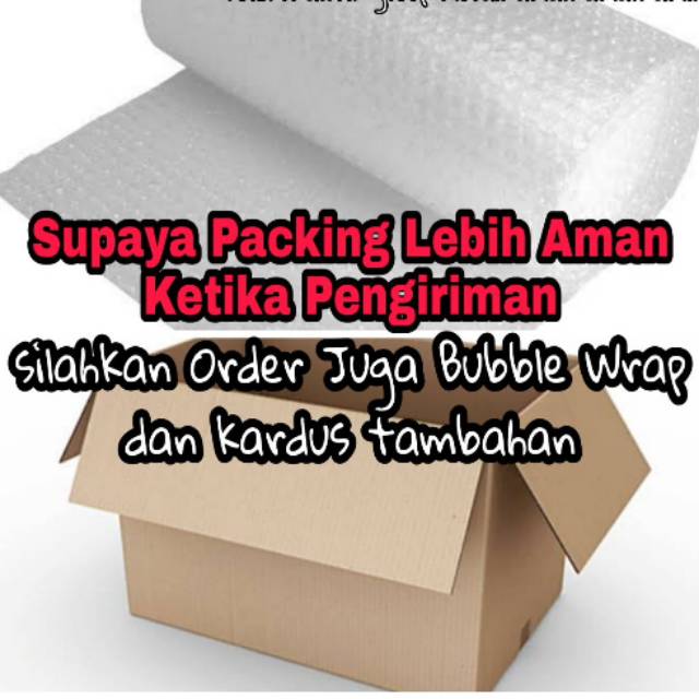 

Bubble Wrap Dan Kardus Tambahan Murah