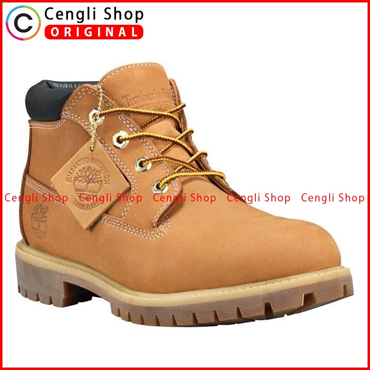 SEPATU BOOT PRIA TIMBERLAND ORIGINAL CASUAL KULIT ASLI TM39