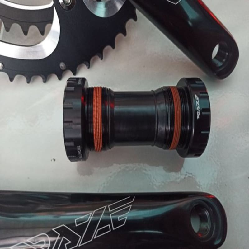 crank sepeda lipat raze ht2 hollowtech 2 dual 53 - 39 bcd 130