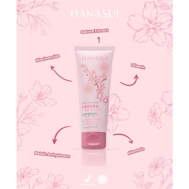 HANASUI BODY SERUM 200ml