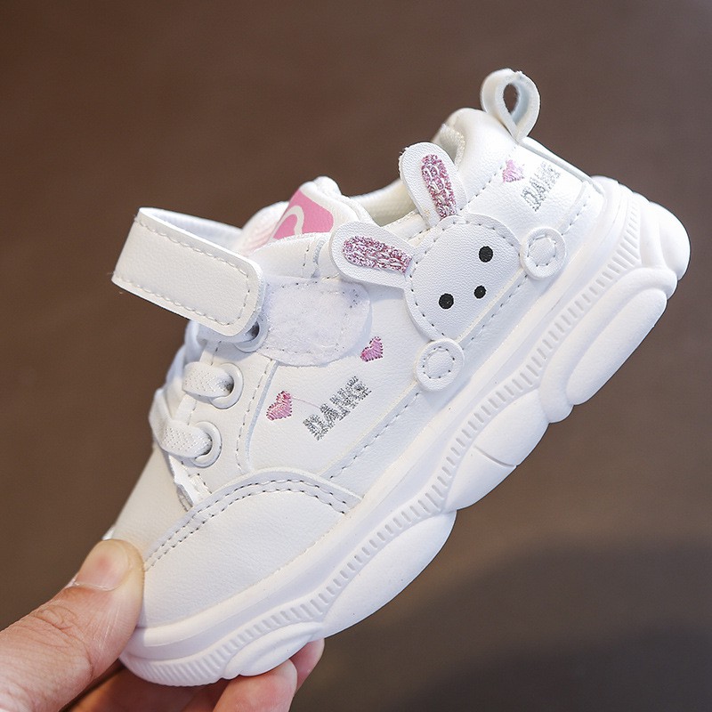 HappyOliver DANGXIA BUNNY Sepatu Anak Perempuan Sneakers Untuk Sekolah Berkualitas Import