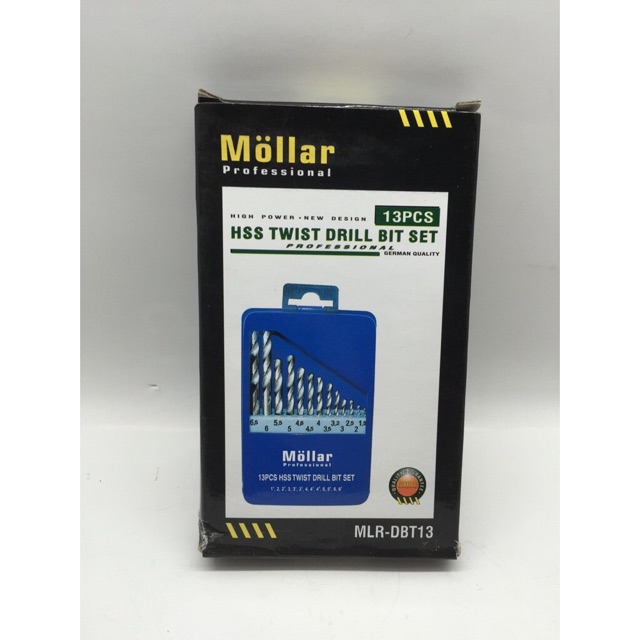 Mata Bor Set 13 pcs 1.5-6.5mm