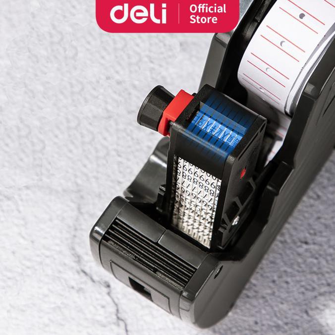 

✨BISA COD✨ Deli Price Machine Legible 8bits Mesin Tembak Label Penanda Harga 7500