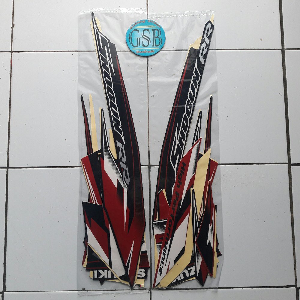 Variasi Striping Motor Shogun Rr 125 2007 Merah Shopee Indonesia