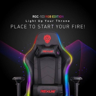 gratis ongkir  kursi gaming rexus rgb ada lampu nyala st racing camo green army gaming chair