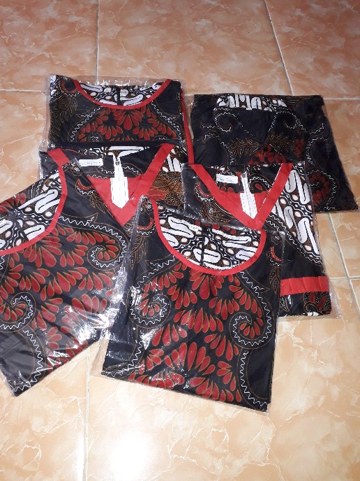 Qnunbatik Batik Family Tunik Mutia