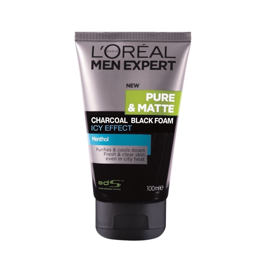 LOreal Men Expert Charcoal Black Foam 100ml