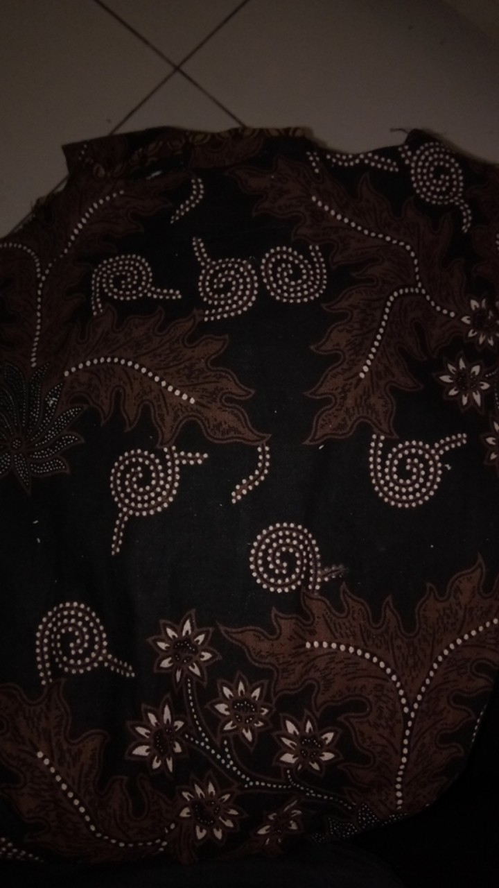 Batik Couple Keluarga Terbaru  Sania Ruffle Ori Ndoro Jowi Dnt Mataram