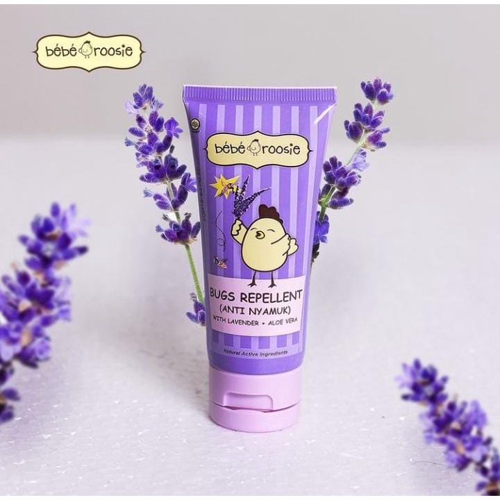 BEBE ROOSIE BUGS CREAM 60GR / anti nyamuk / lotion anti nyamuk