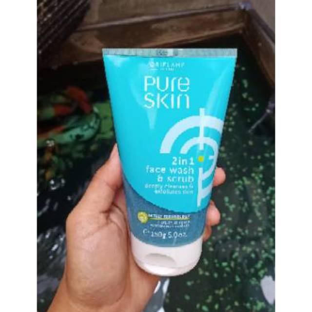 Pure Skin 2-in-1 Face Wash &amp; Scrub