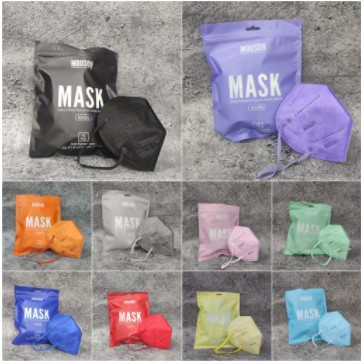 MASKER KN95 MOUSON ORIGINAL ISI 10 PCS | MASKER KN95 WARNA WARNI | MULTISTORE