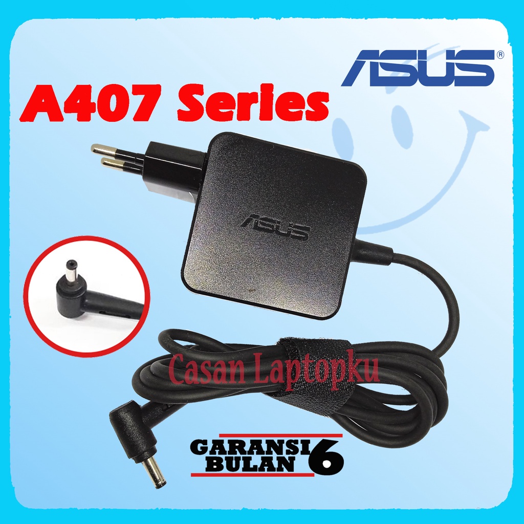 Charger Laptop Asus Vivobook A407M A407U A407MA A407UA