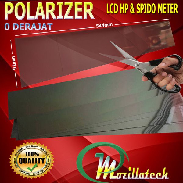 PLASTIK POLARIS POLRIZER LCD HP HANDPHONE MONITOR SPIDO METER SPEEDOMETER  SPEEDO METER MOTOR MOBIL