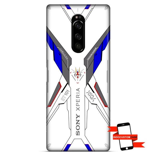 Casing Custom Hard Case HP Sony Xperia 1 Case Anime Gundam Xperia KOMPLIT Kode 491