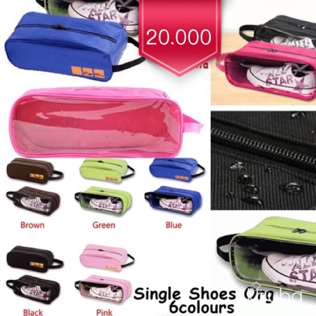 IMPORT Shoes Single Organizer Tas Sepatu Organizer Single