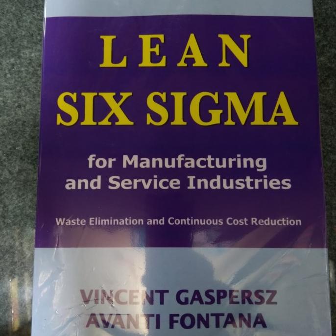 

[[COD]] BUKU LEAN SIX SIGMA FOR MANUFACTURING AND SERVICE INDUSTRIES TERBAIK Kode 890