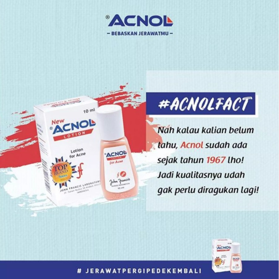 ACNOL LOTION UNTUK JERAWAT ISI 10 ML