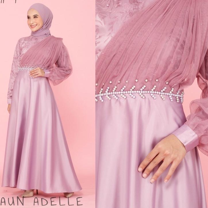 (BIG SALE) GAUN ADELLE / GAUN HIJAB / GAUN BRIDESMAID / GAUN KONDANGAN