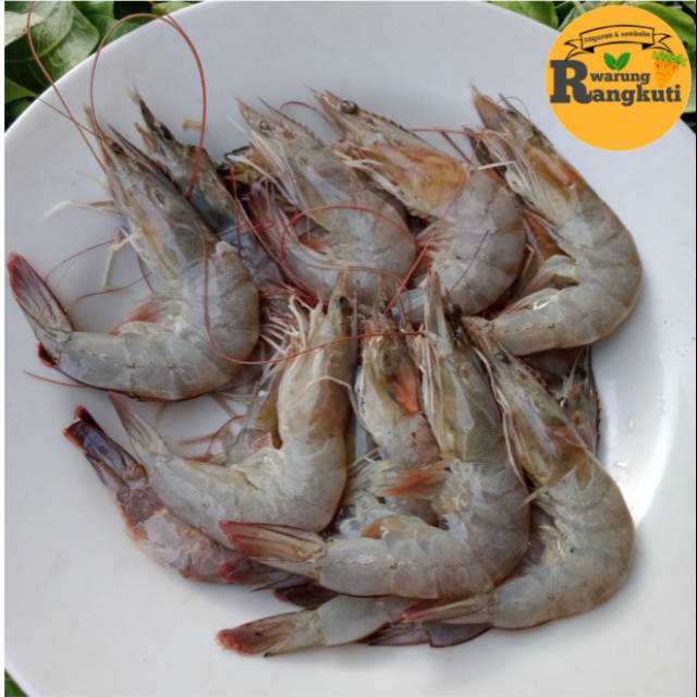 Udang Sedang Basah 250 gram 25.000