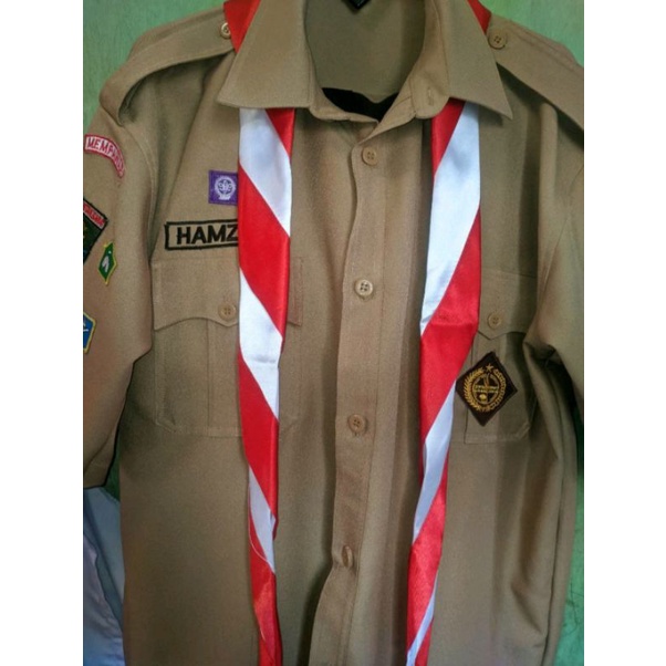 Hasduk/kacu Bahan Saten Lembut Uk 150cm