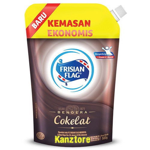 

susu bendera coklat 560g