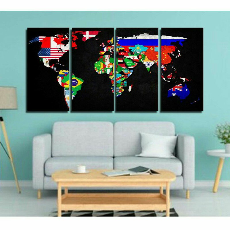 HIASAN DINDING PETA/MAPS/POSTER KAYU Minimalis/Hiasan dinding rumah/Dekorasi rumah/WALL DECOR